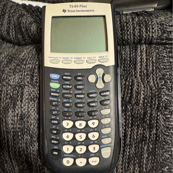 Texas Instruments TI-84 Plus in Black and Cream - Picture 1 of 1